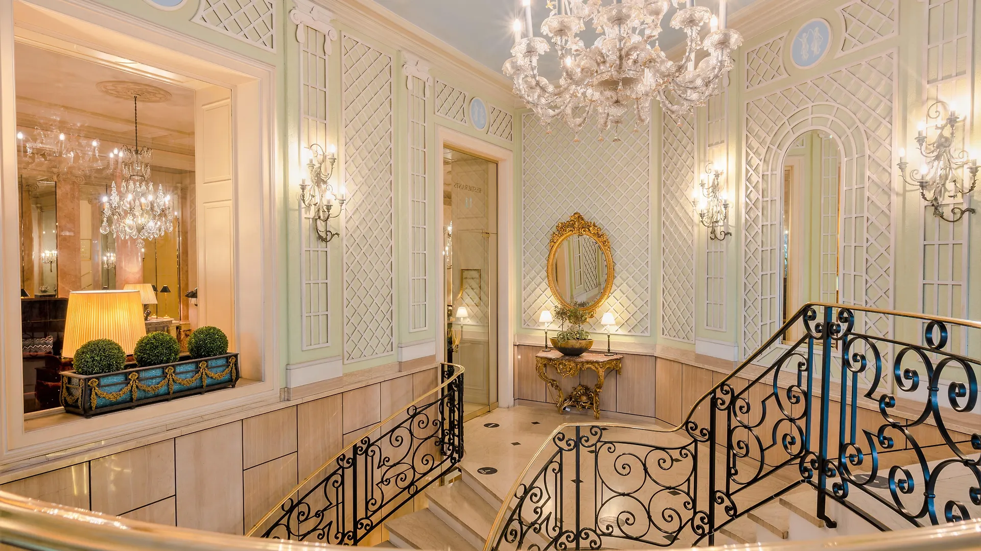 *****  Отель Beau-Rivage Geneve Швейцария